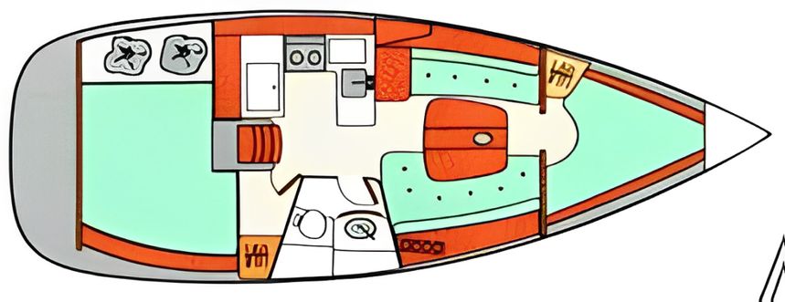 Beneteau Oceanis Clipper 331 | Springbok