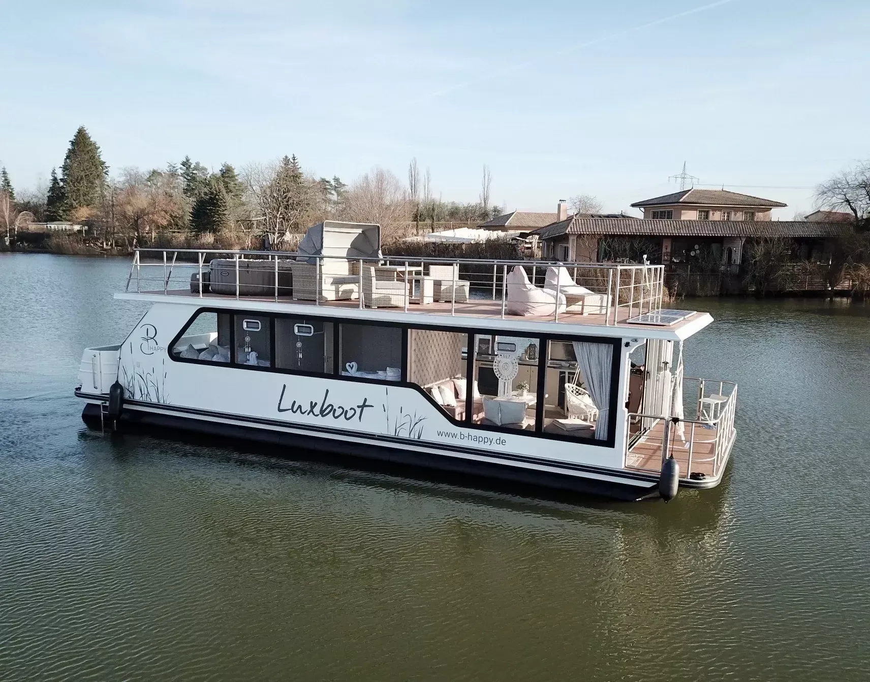 Houseboat Luxboot | Paradise Island