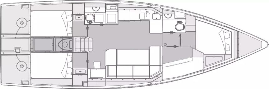 Elan 45 Impression | Amaretto