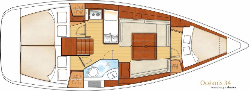 Beneteau Oceanis 34 | Seneca