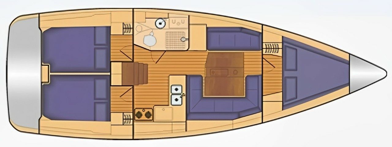 Jeanneau Sun Odyssey 379 | Maria Pia