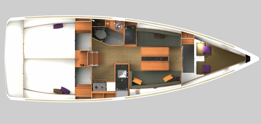 Jeanneau Sun Odyssey 349 | Biotaniqe