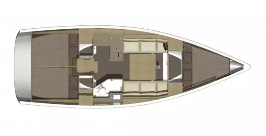 Dufour 350 | Spinaker