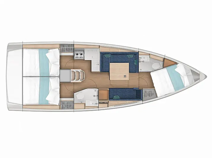 Jeanneau Sun Odyssey 380 | Red Kiss