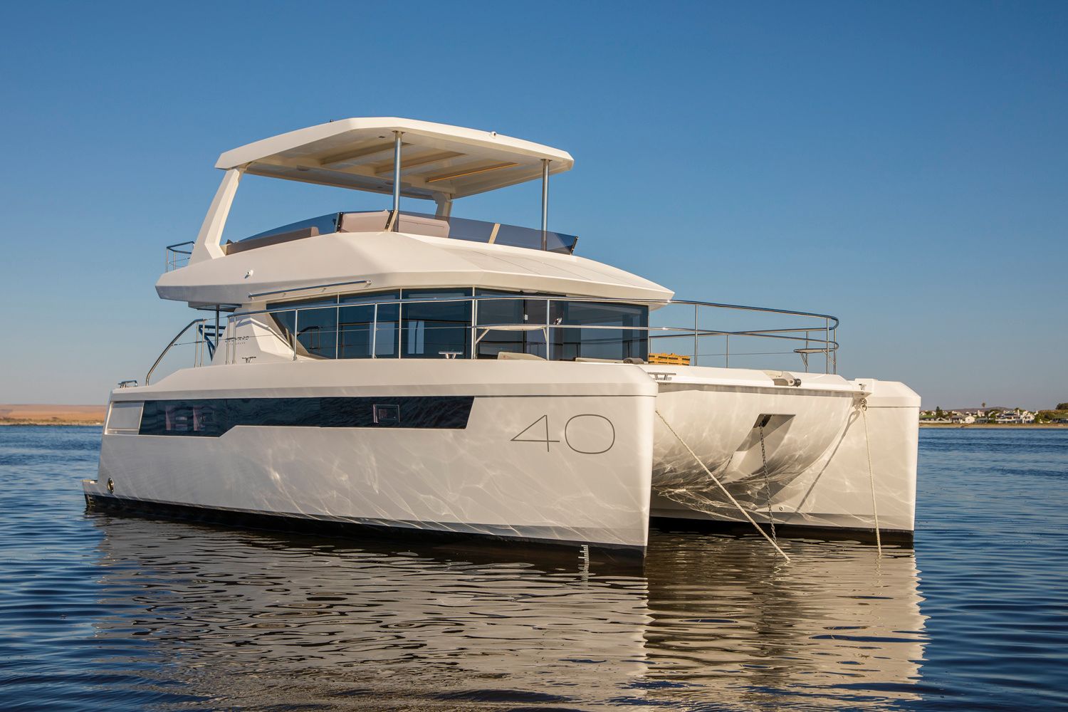 Leopard Power Catamaran 40ft exterior photo