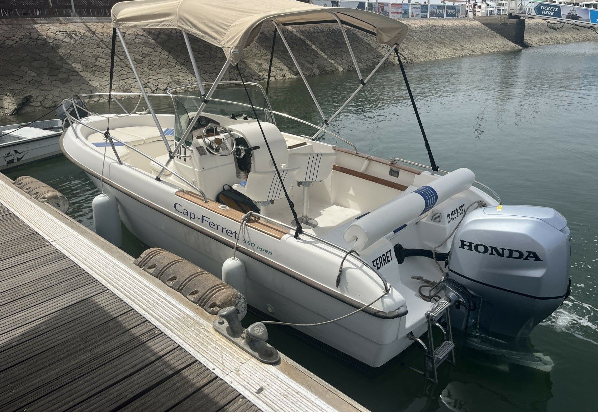 Cap-Ferret 550 Open | Cap Ferret