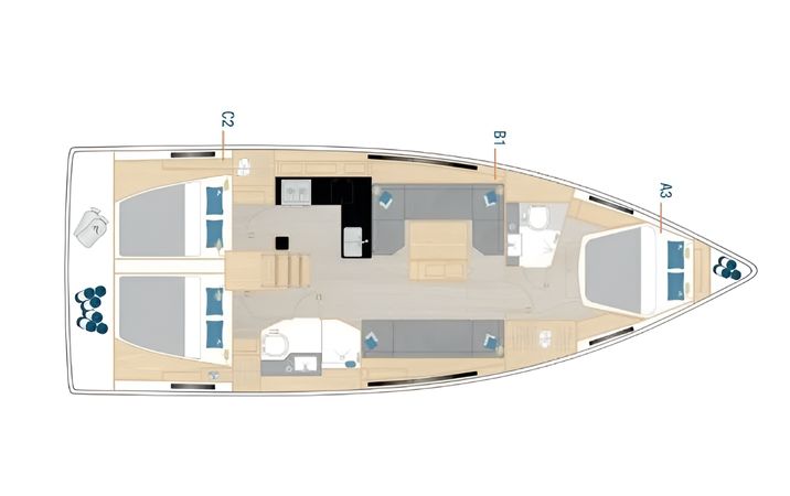 Hanse 410 | Taja