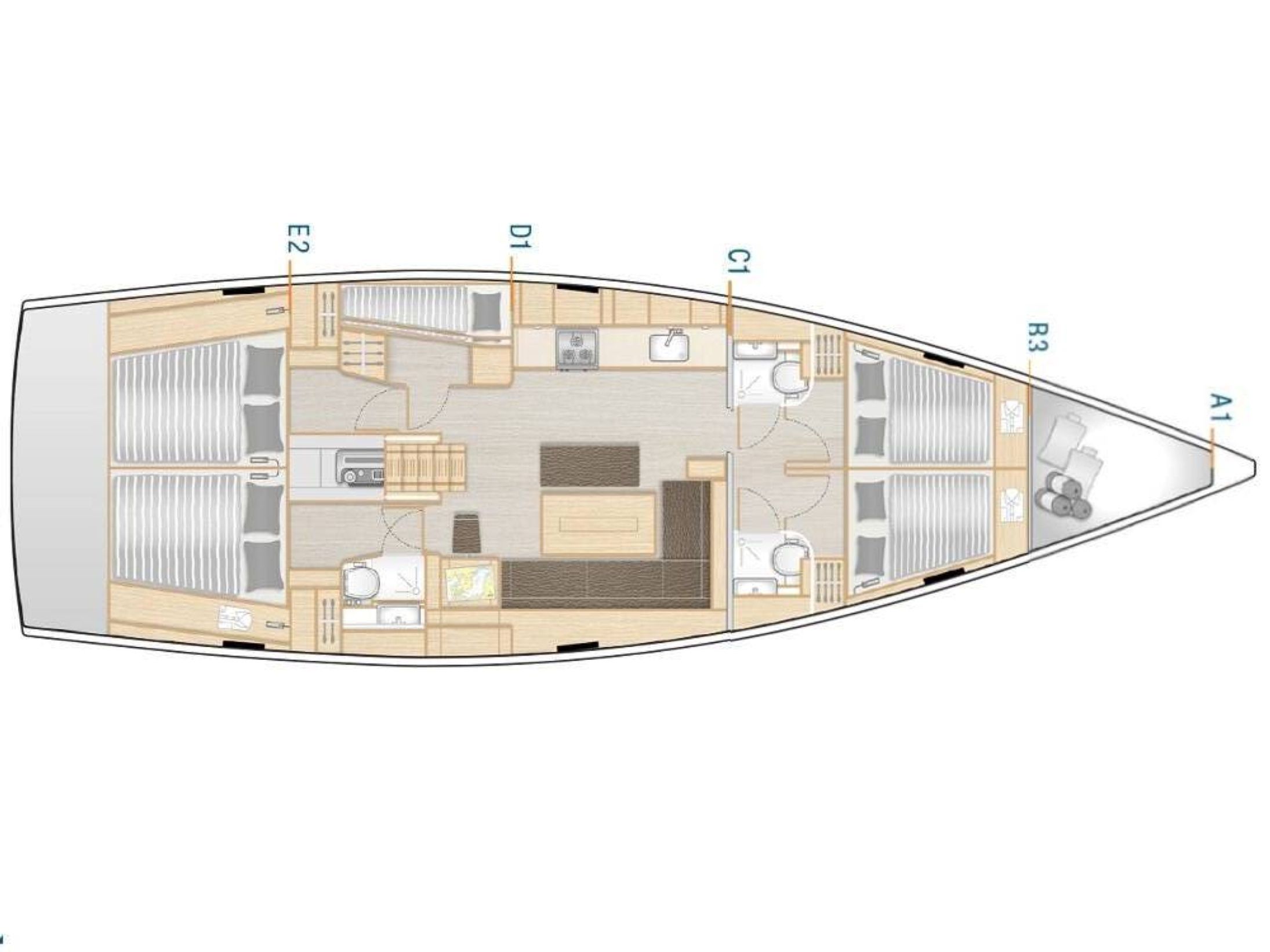 Hanse 508 | Frizzante
