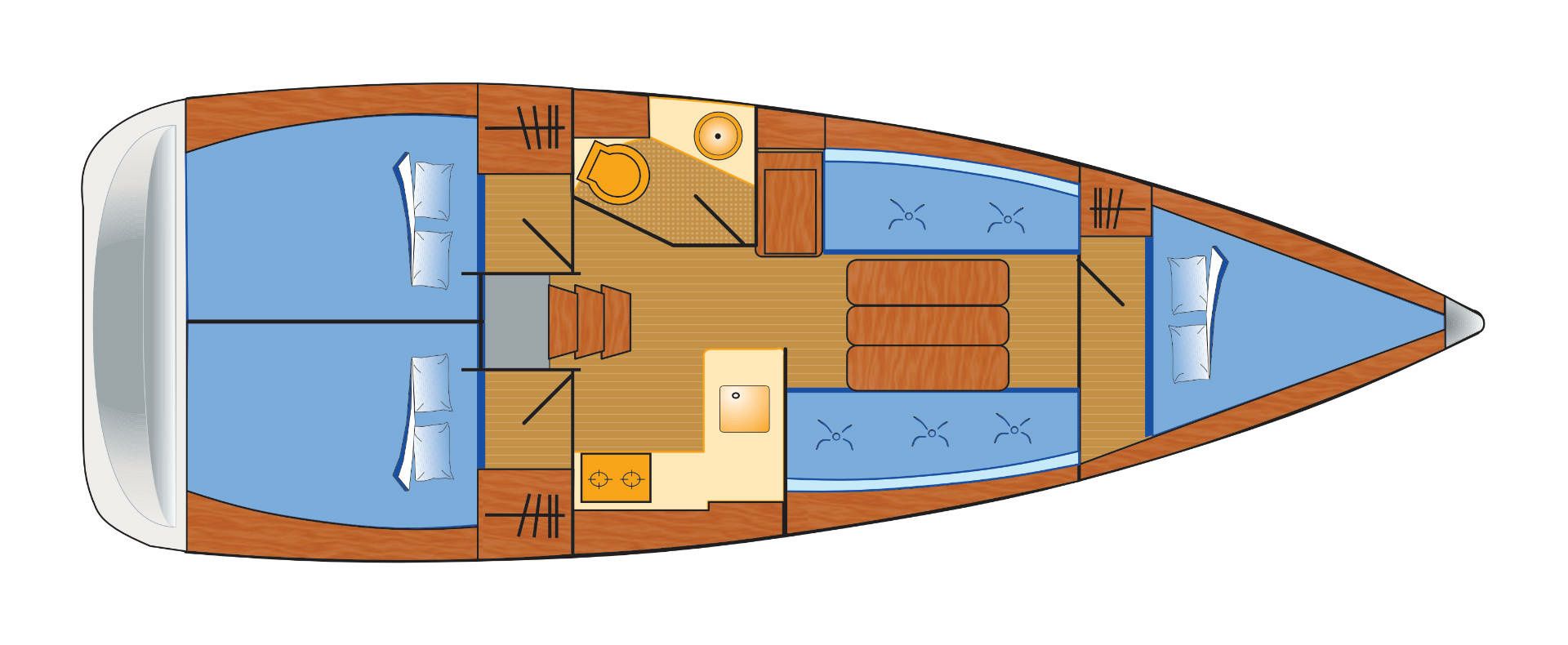 Jeanneau Sun Odyssey 349 | Serineh