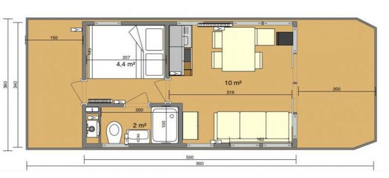 La Mare Apart M | Stolpe