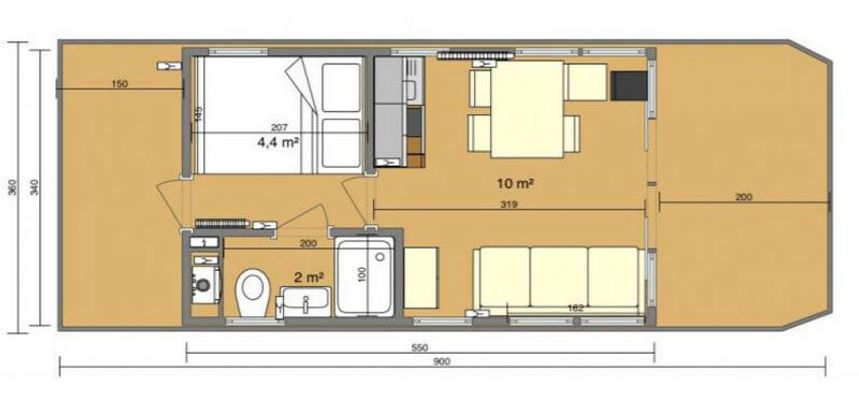 La Mare Apart M | Stolpe