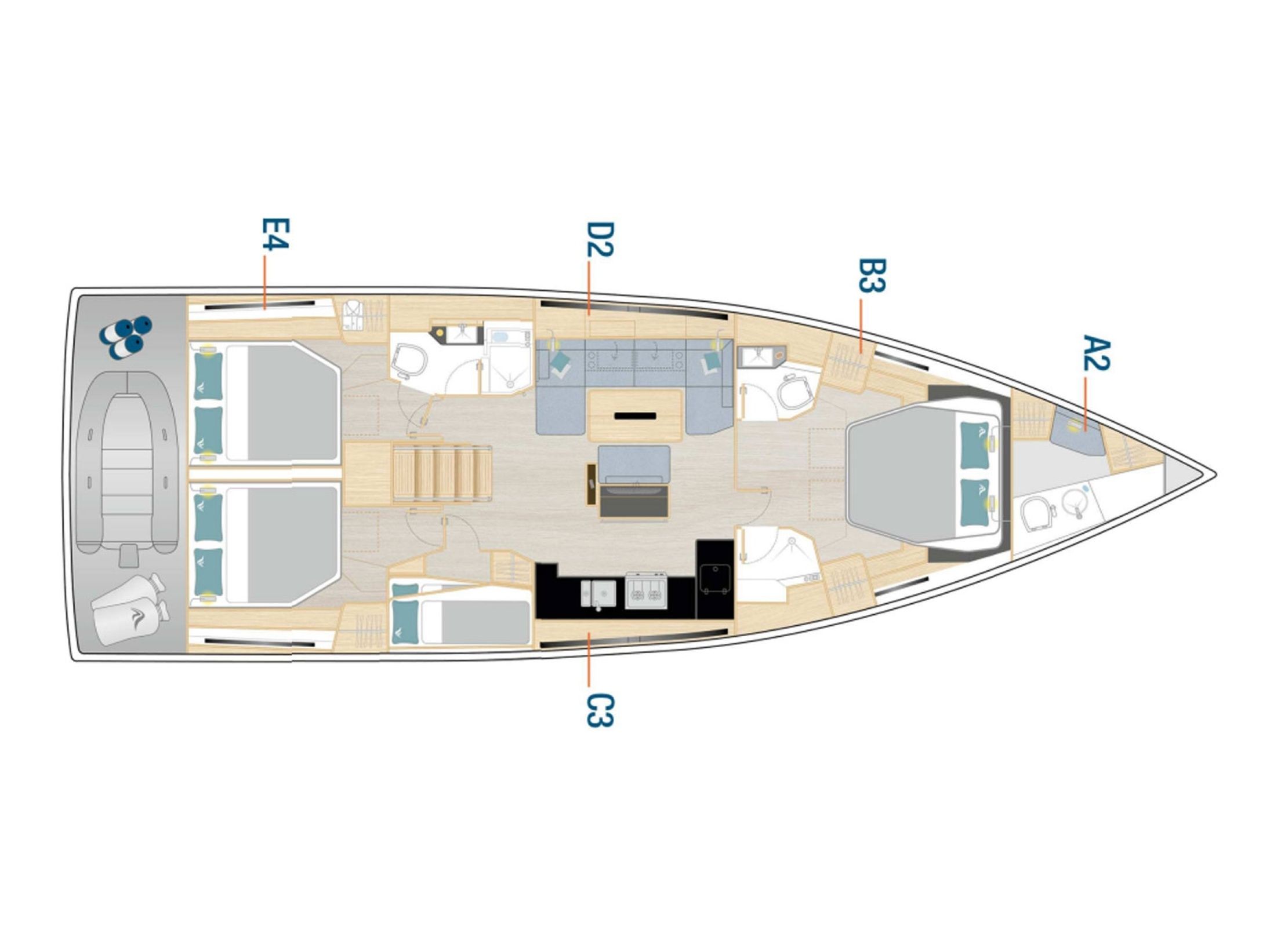 Hanse 510 | Amber