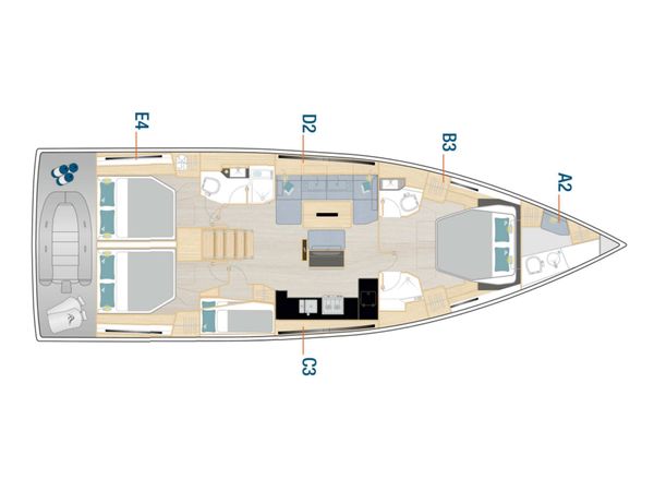 Hanse 510 | Amber