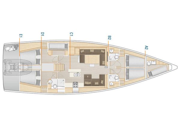 Hanse 588 | Citrus