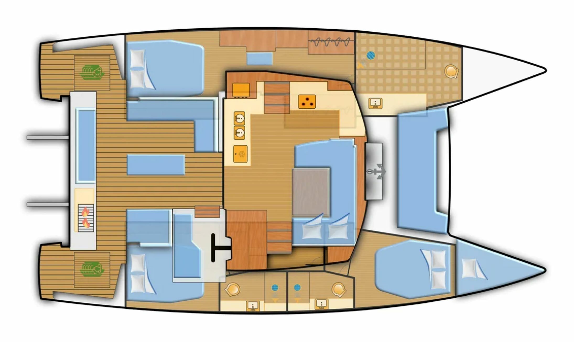 Fountaine Pajot Elba 45 | Yara