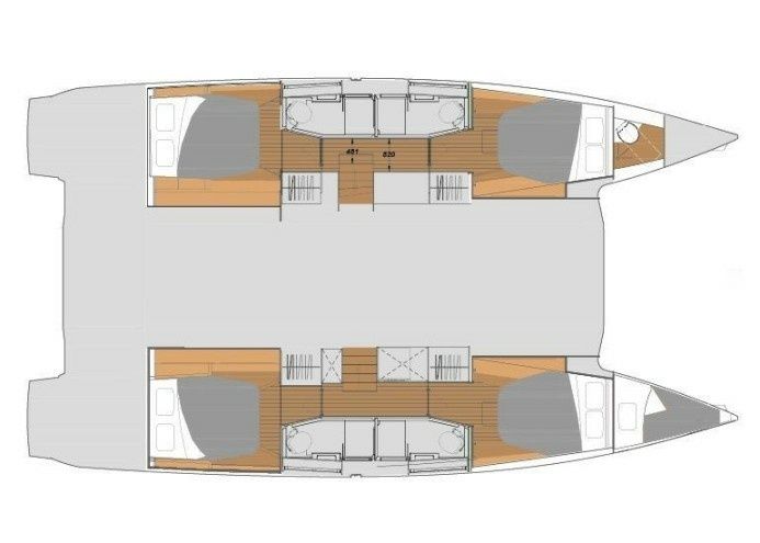 Fountaine Pajot Elba 45 | Ruinart