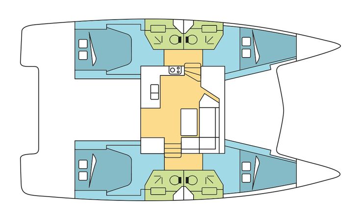 Fountaine Pajot Lucia 40 | Aqua Panda