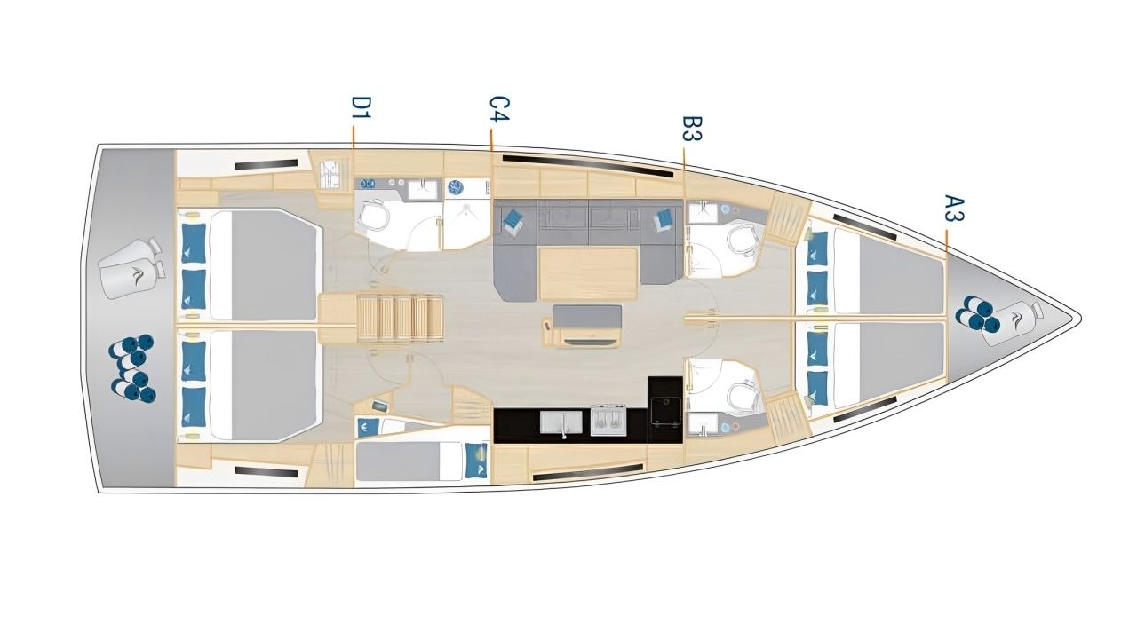 Hanse 460 | Mare Morea