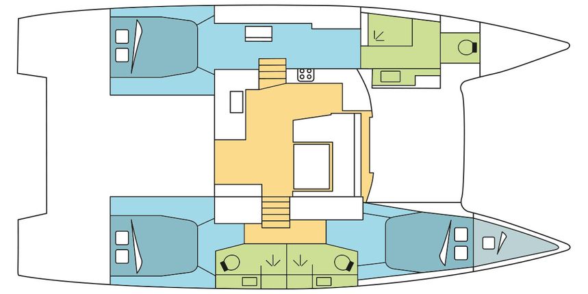Fountaine Pajot Elba 45 | Caramita