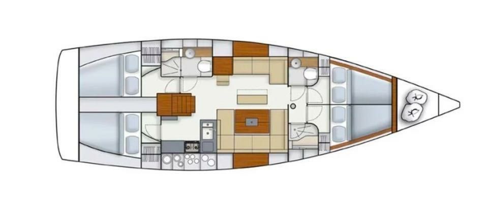 Hanse 445 | Pina