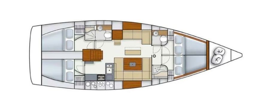 Hanse 445 | Pina