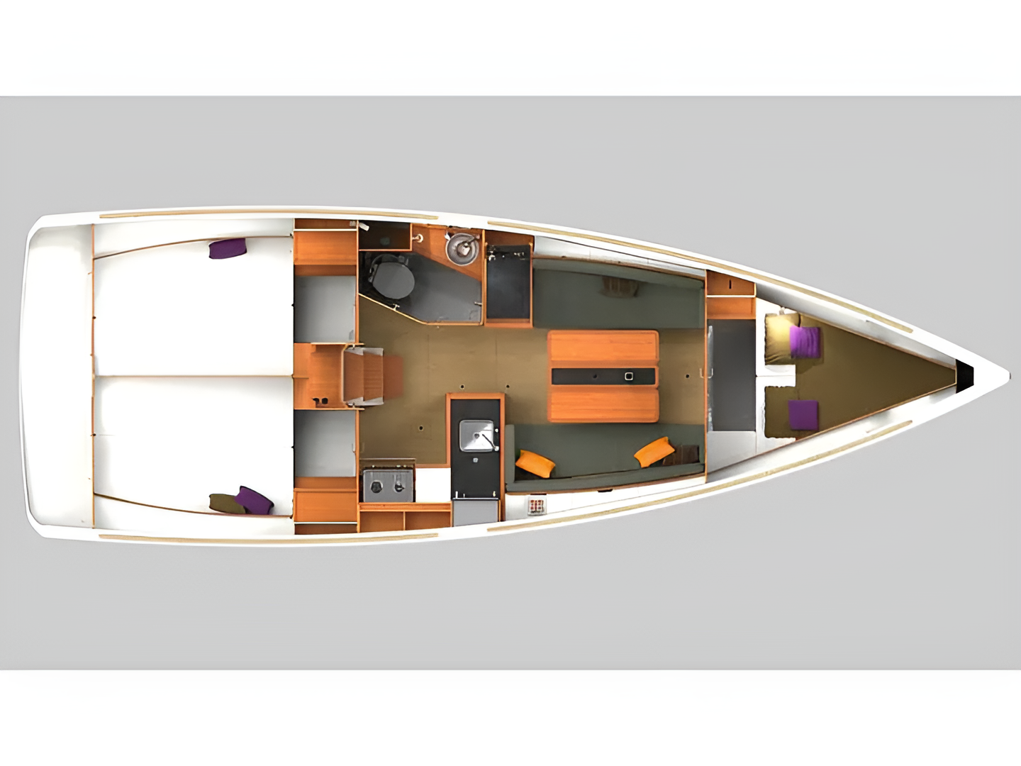 Jeanneau Sun Odyssey 349 | Bravo Kiss