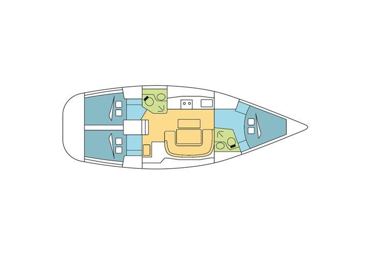 Dufour 385 | Antiga Meloussa