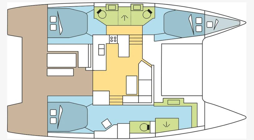 Fountaine Pajot Astrea 42 | Bollinger