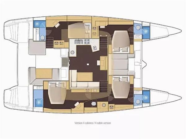 Lagoon 52 F | Manta Ray