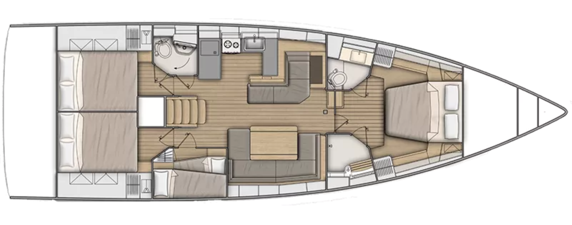 Beneteau Oceanis 51.1 | Lambrusco