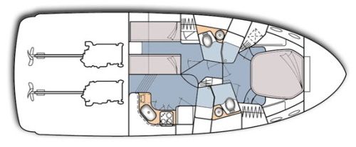 Sea Ray Sedane Bridge 400 | Fantastic VIP