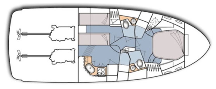 Sea Ray Sedane Bridge 400 | Fantastic VIP