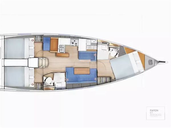 Jeanneau Sun Odyssey 410 | Sunset Kiss