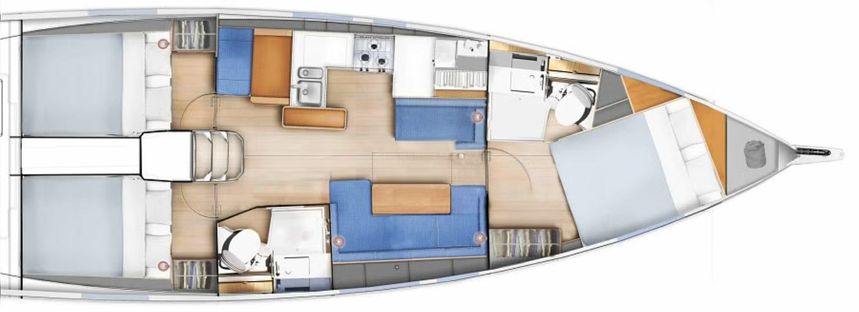 Jeanneau Sun Odyssey 410 | 4Sail