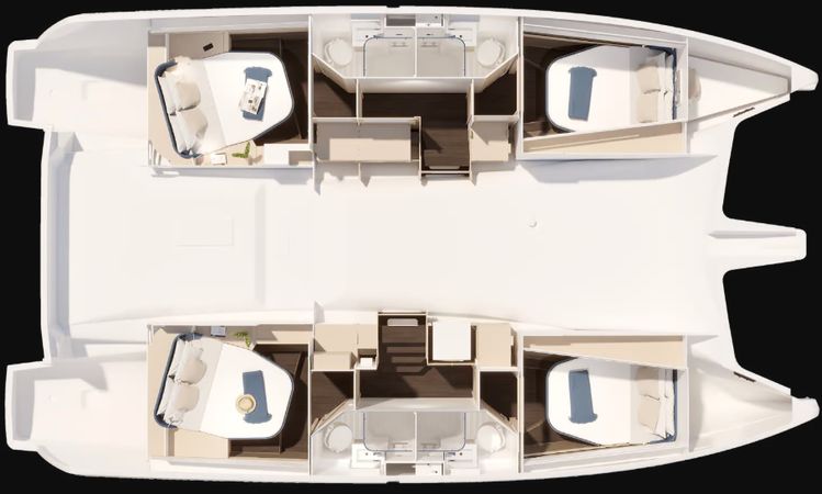 Fountaine Pajot Quatuor 44 | Emma Rose
