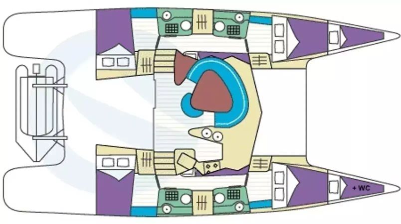 Fountaine Pajot Bahia 46 | Alion