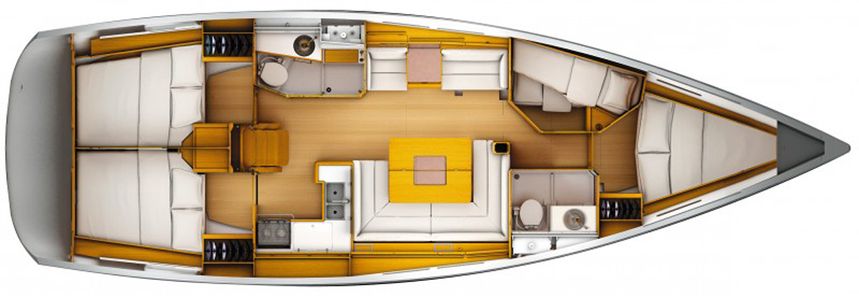 Jeanneau Sun Odyssey 439 | Noi Si Va