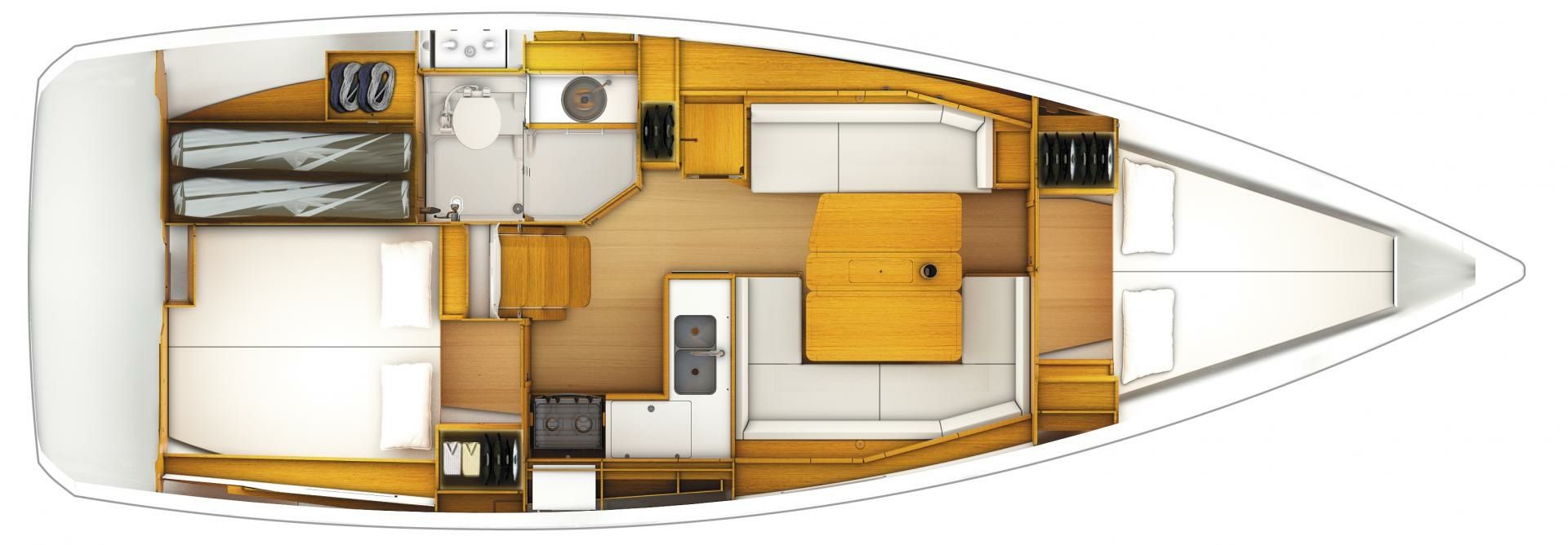 Jeanneau Sun Odyssey 379 | Isa Moon