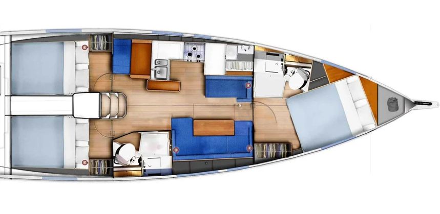 Jeanneau Sun Odyssey 410 | Escape