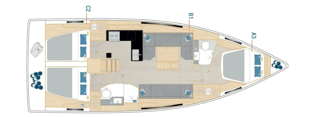 Hanse 410 | Al Dente