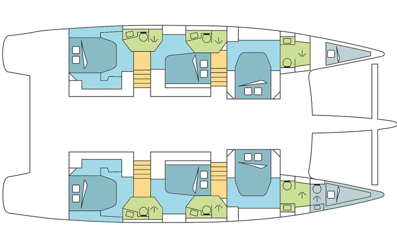 Fountaine Pajot Ipanema 58 | Clarke