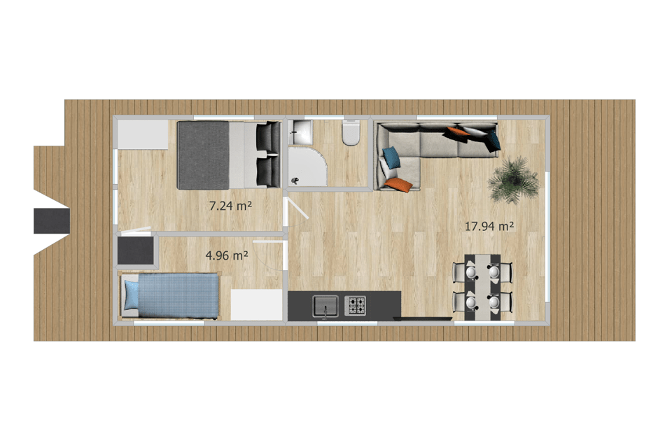 Mein Hausboot Luxury HB02 | Betty Lou