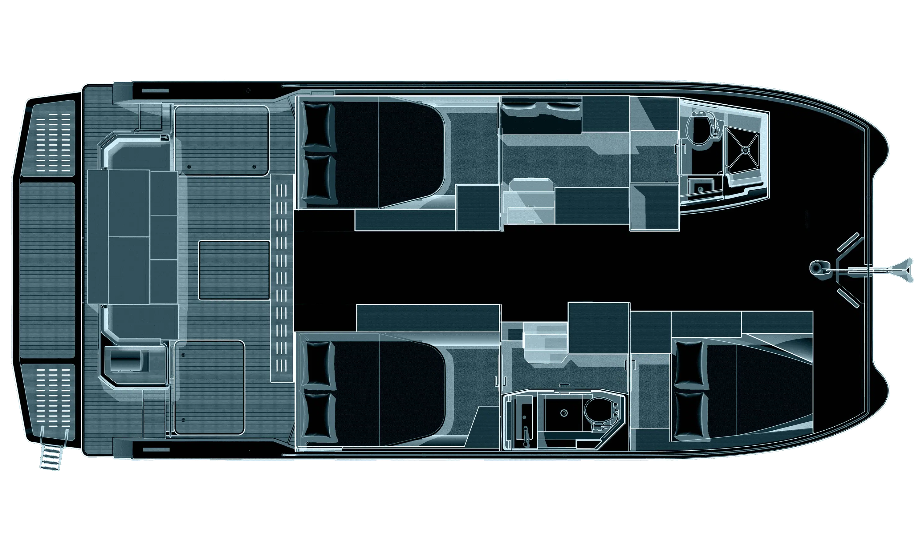 Fountaine Pajot MY 4.S | Blue Champagne