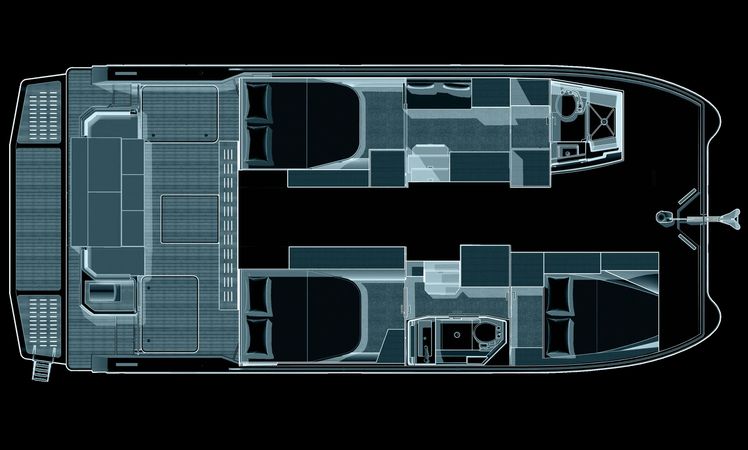 Fountaine Pajot MY 4.S | Blue Champagne