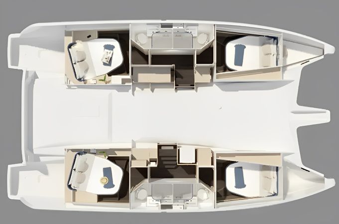 Fountaine Pajot Quatuor 44 | Manatee