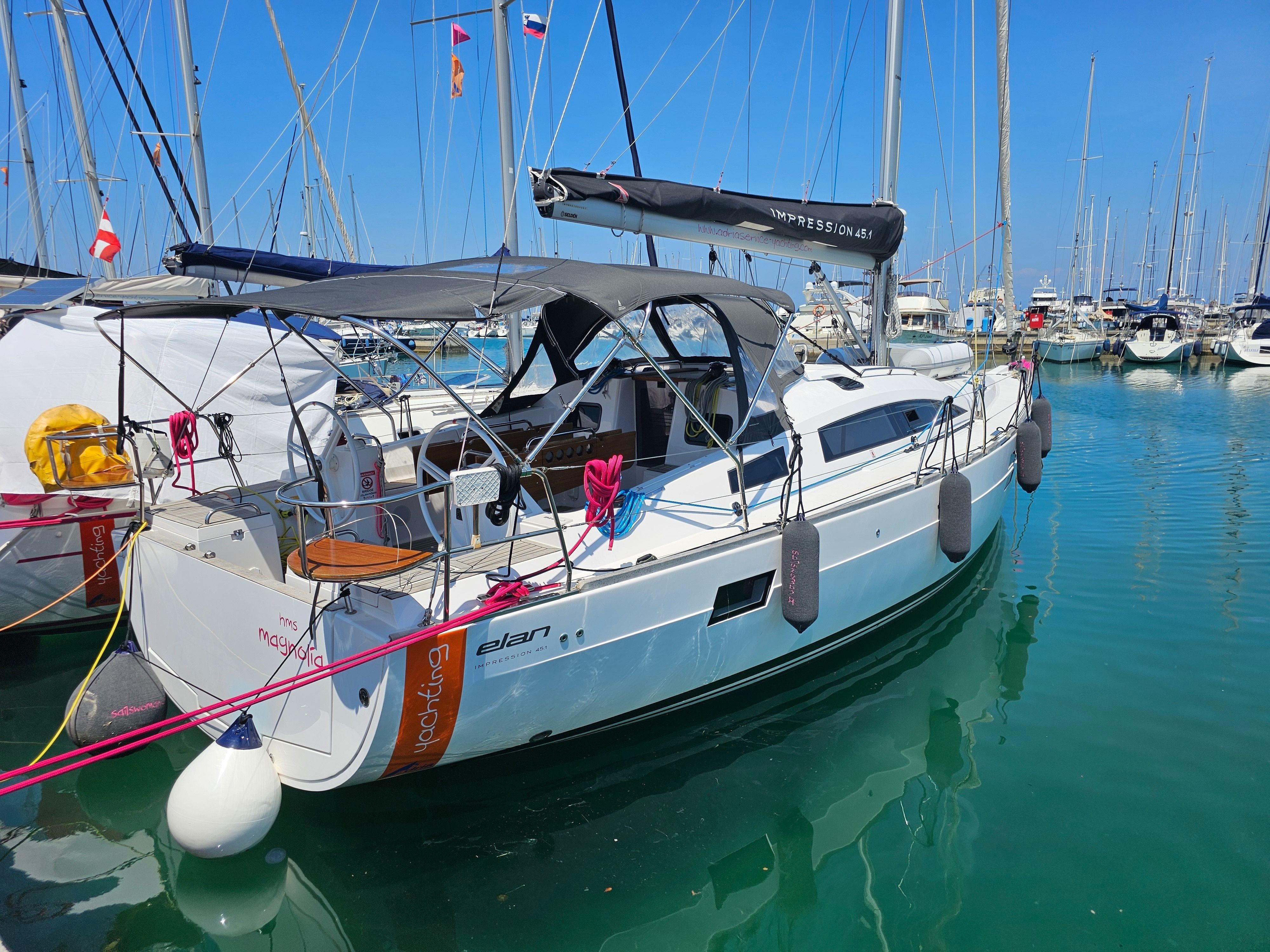 Elan 45.1 Impression | HMS Magnolia