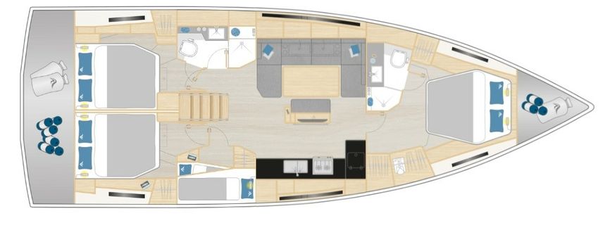 Hanse 460 | La Mariacristina