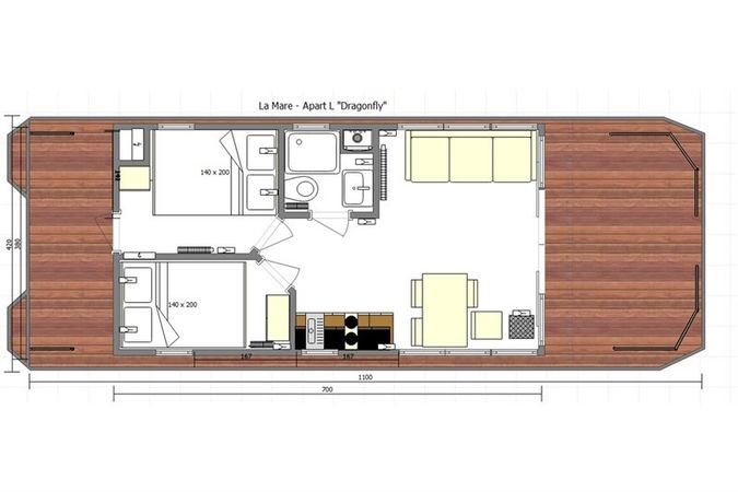 La Mare Apart L | Dragonfly