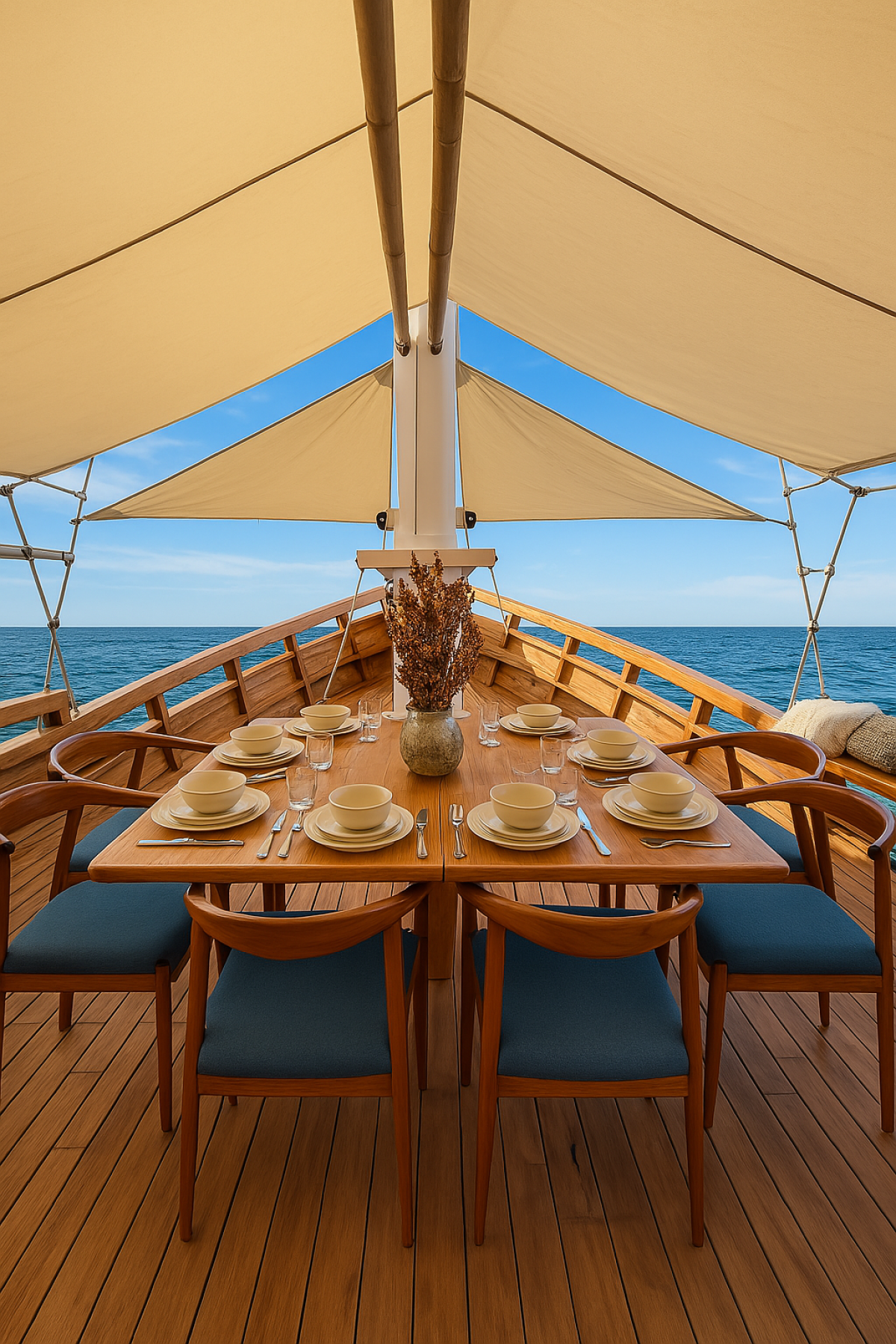 Custom Built Phinisi | Blue Lotus