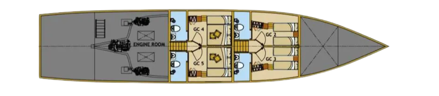 Custom Built Phinisi | Blue Lotus